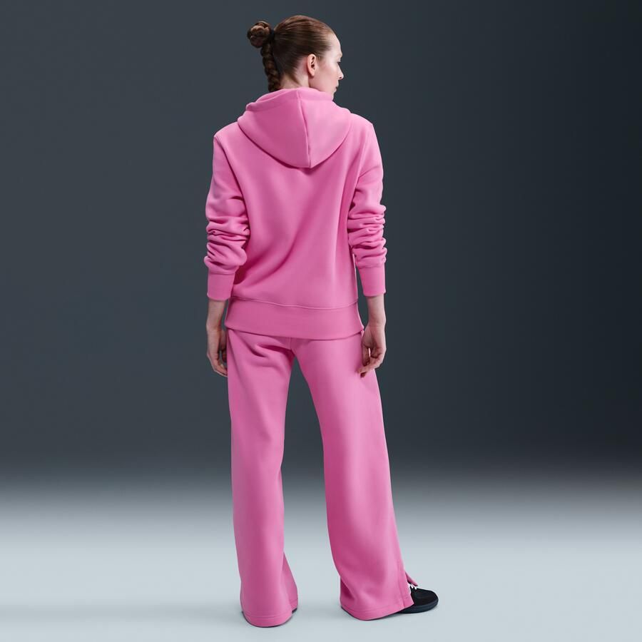 Nike Sportswear Phoenix Fleece damesbroek met hoge taille en wijde pijpen Roze - Foto 3