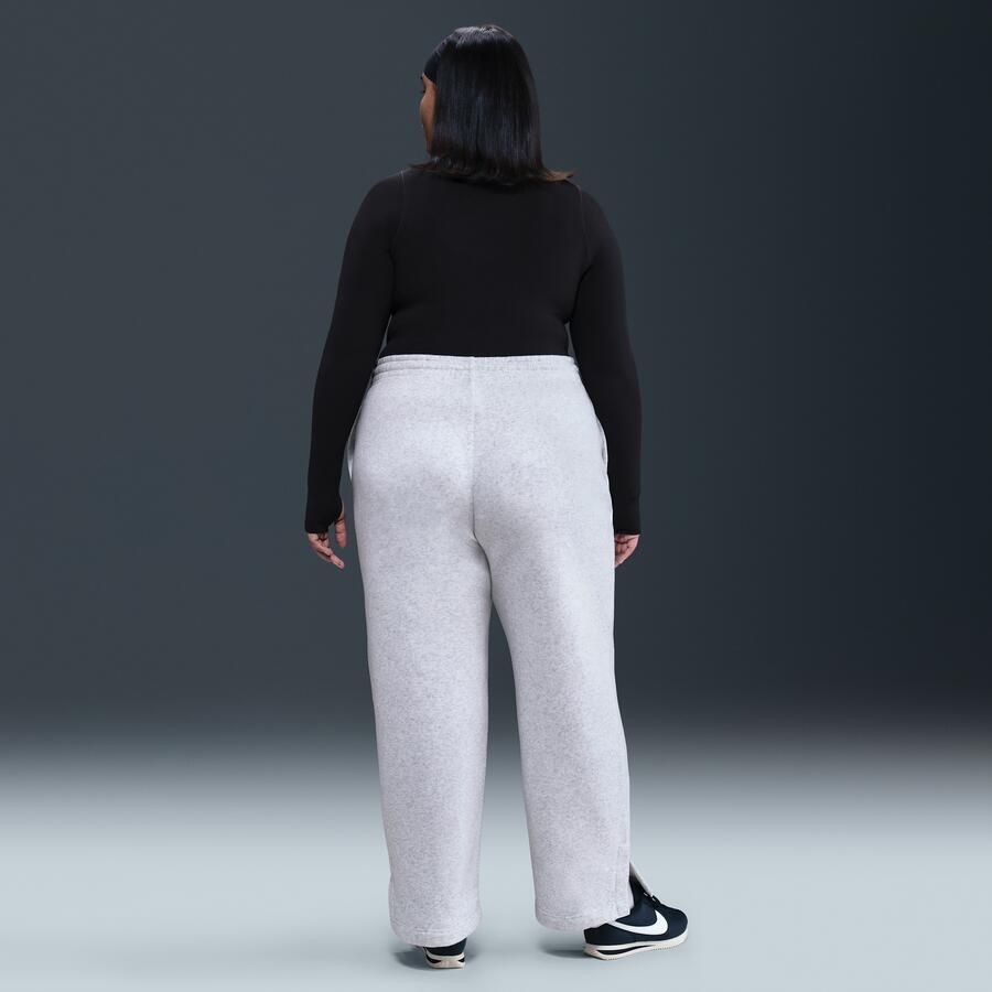 Nike Sportswear Phoenix Fleece damesbroek met hoge taille (Plus Size) Bruin - Foto 3