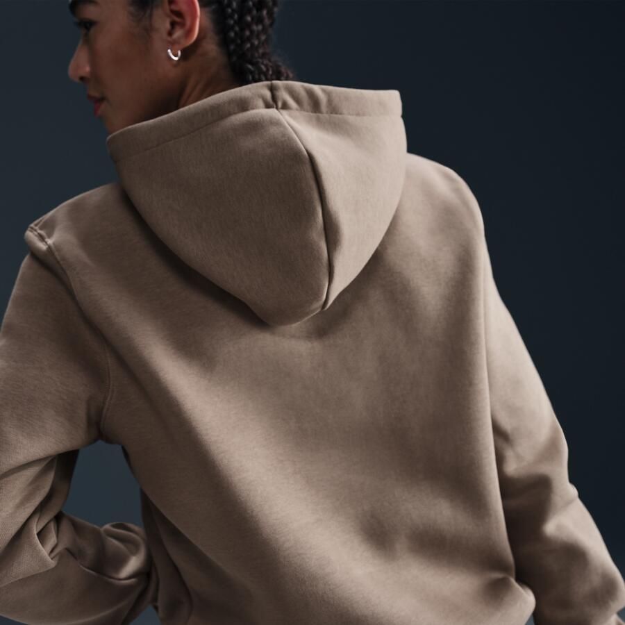 Nike Sportswear Phoenix Fleece hoodie voor dames Bruin - Foto 4