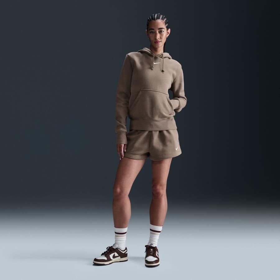 Nike Sportswear Phoenix Fleece hoodie voor dames Bruin - Foto 2