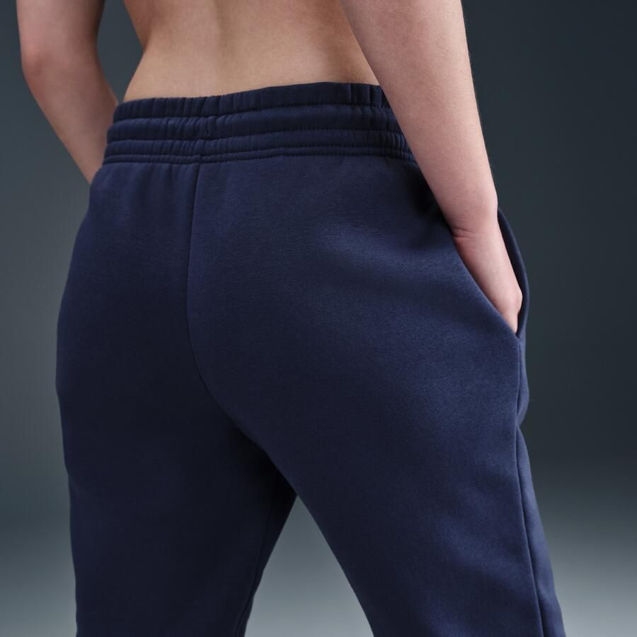 Nike Phoenix Fleece joggingbroek met halfhoge taille voor dames Blauw - Foto 2