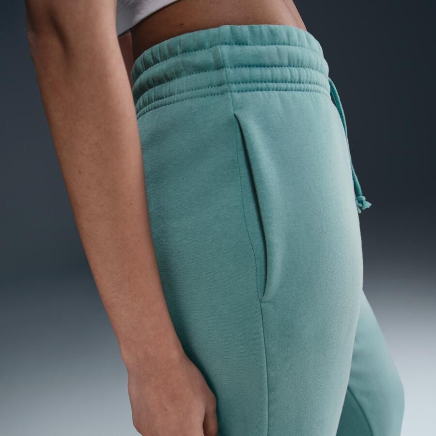Nike Sportswear Phoenix Fleece joggingbroek met halfhoge taille voor dames Groen - Foto 2