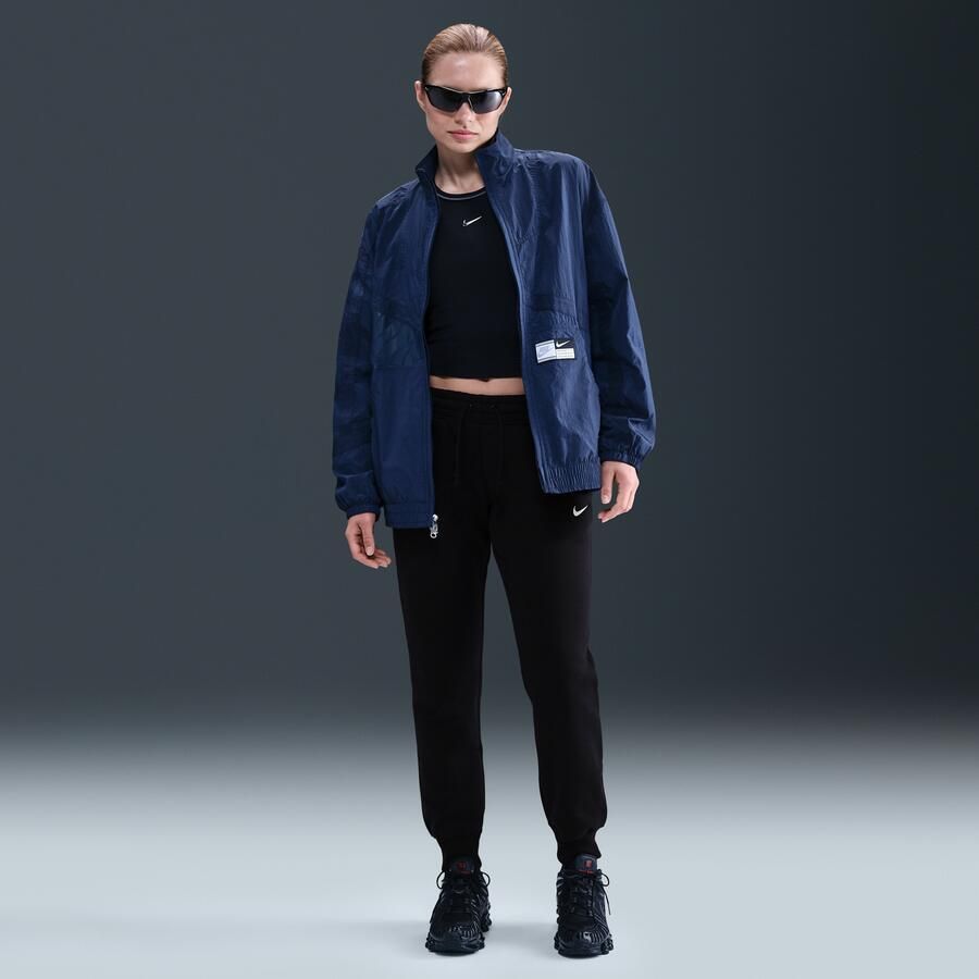 Nike Sportswear Phoenix Fleece joggingbroek met halfhoge taille voor dames Zwart - Foto 4