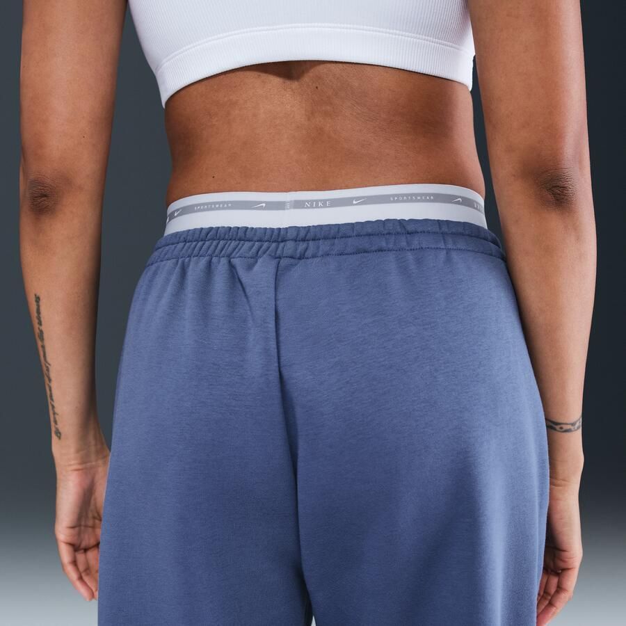 Nike Sportswear Phoenix Fleece Joggingbroek met hoge taille voor dames Blauw - Foto 2