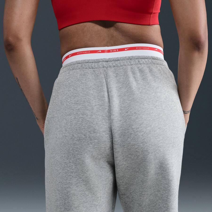 Nike Sportswear Phoenix Fleece Joggingbroek met hoge taille voor dames Grijs - Foto 2