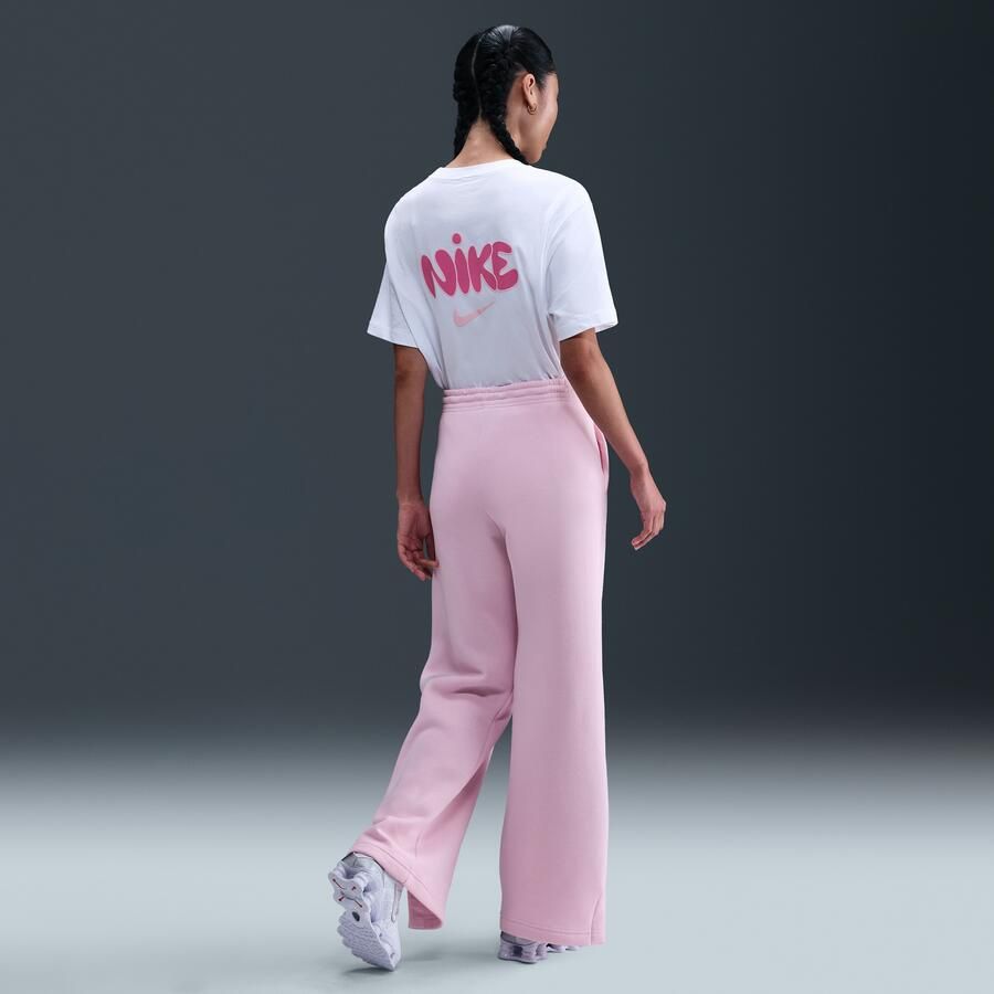 Nike Sportswear Phoenix Fleece Joggingbroek met hoge taille voor dames Roze - Foto 3