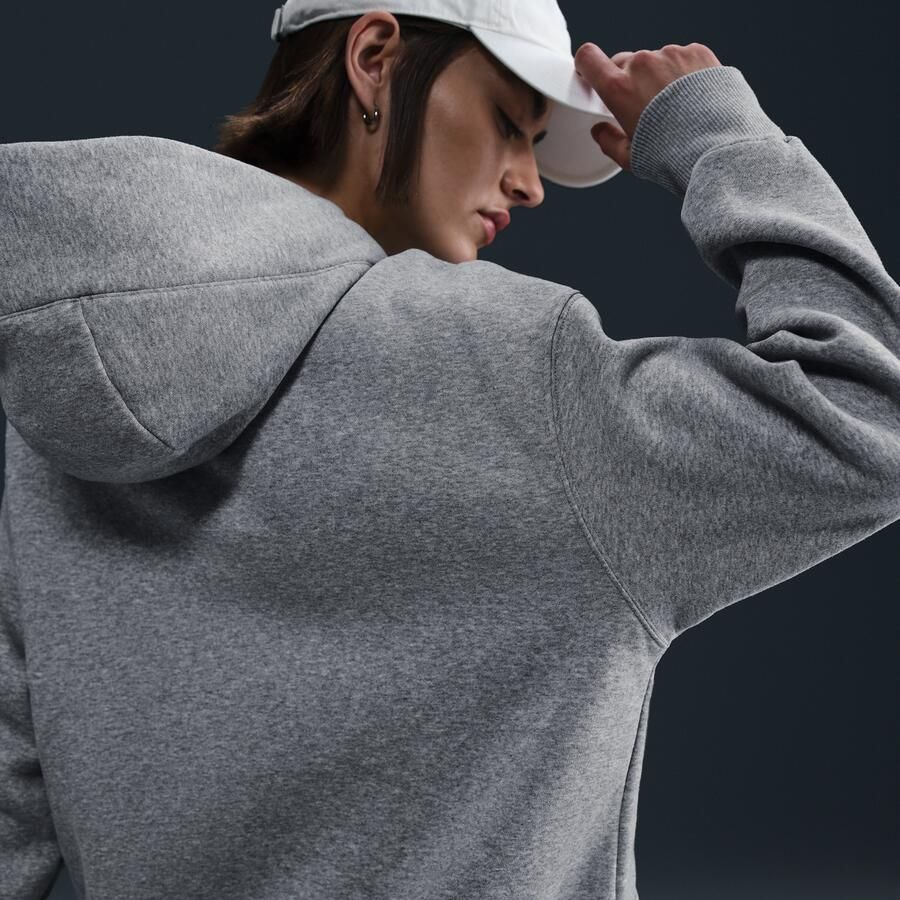 Nike Sportswear Phoenix Fleece Oversized Hoodie Hoodies Kleding dk grey heather sail maat: XS beschikbare maaten:XS S M L XL - Foto 5