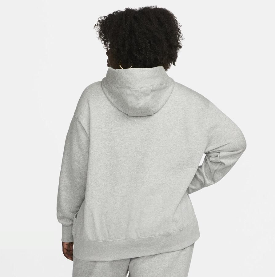 Nike Sportswear Phoenix Fleece oversized hoodie voor dames (Plus Size) Grijs - Foto 4