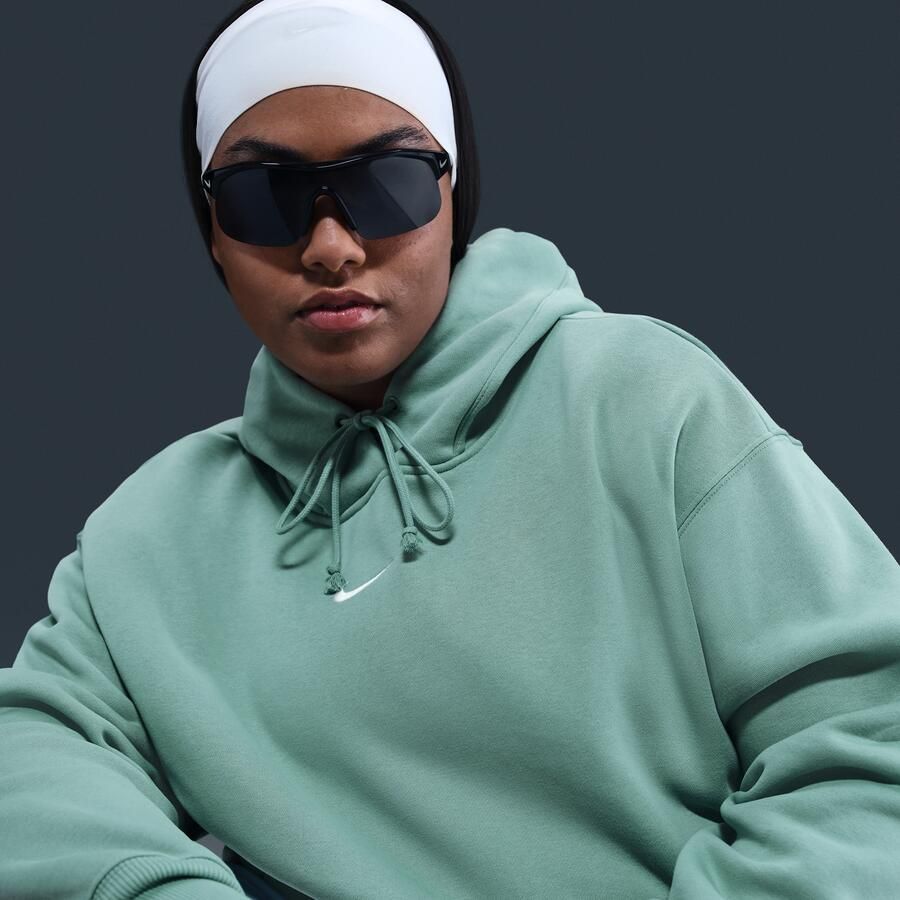 Nike Sportswear Phoenix Fleece oversized hoodie voor dames (Plus Size) Groen - Foto 2