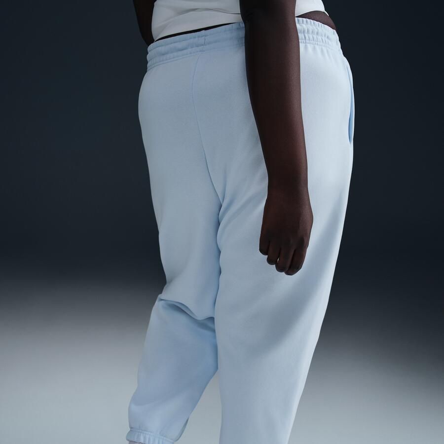 Nike Sportswear Phoenix Fleece Oversized joggingbroek met hoge taille voor dames (Plus Size) Blauw - Foto 2