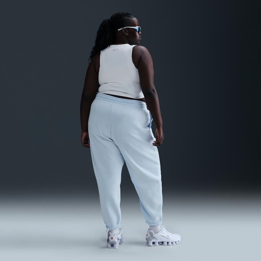 Nike Sportswear Phoenix Fleece Oversized joggingbroek met hoge taille voor dames (Plus Size) Blauw - Foto 3