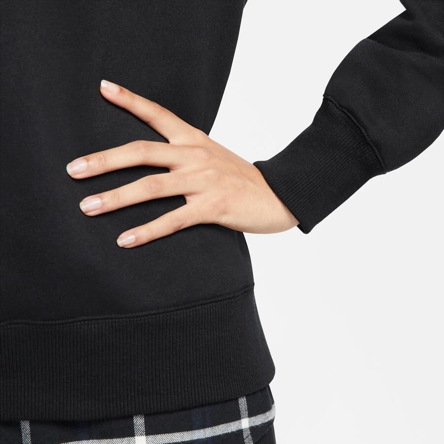 Nike Sportswear Phoenix Fleece sweatshirt met ronde hals voor dames Zwart - Foto 2