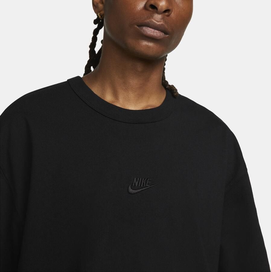 Nike Sportswear Premium Essentials T-shirt voor heren Zwart - Foto 3