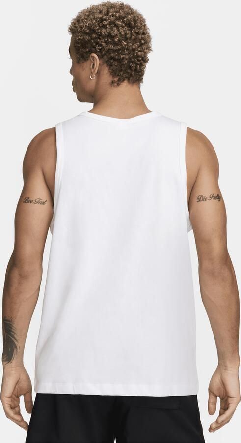 Nike Sportswear Premium Essentials tanktop voor heren Wit - Foto 4