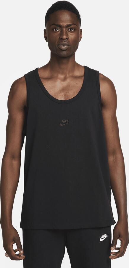 Nike Sportswear Premium Essentials tanktop voor heren Zwart - Foto 3