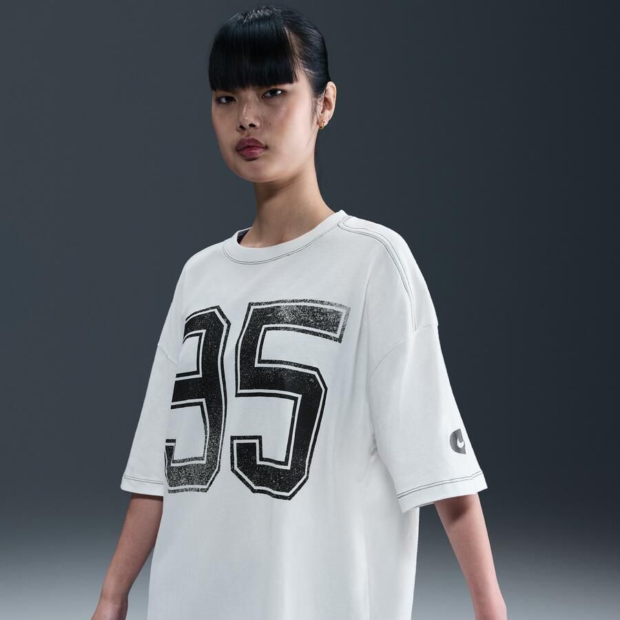 Nike Sportswear T-shirt met graphic voor dames Wit - Foto 4