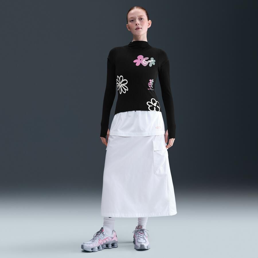 Nike Sportswear T-shirt met korte mouwen en graphic voor dames Zwart - Foto 3