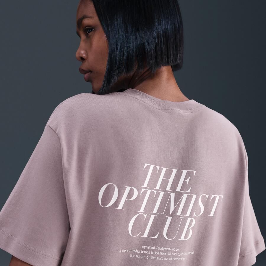 Nike T-shirt voor dames Roze