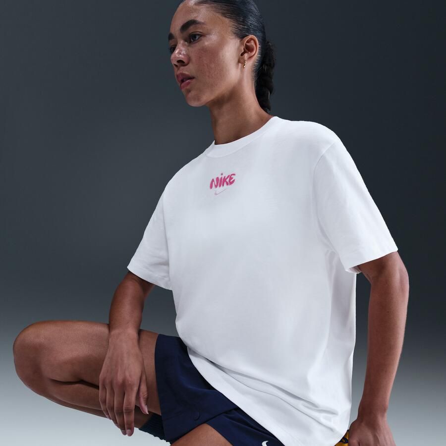 Nike Sportswear T-shirt voor dames Wit - Foto 2