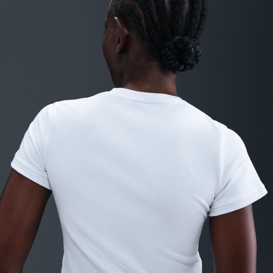 Nike T-shirt voor dames Wit