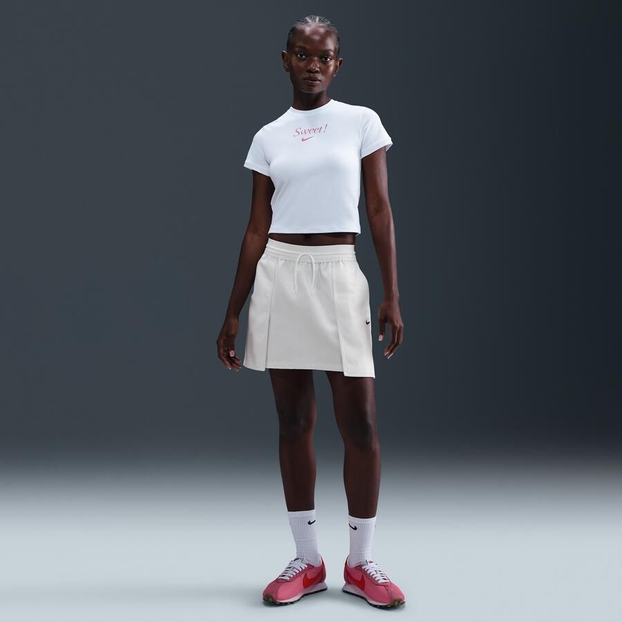 Nike T-shirt voor dames Wit - Foto 3