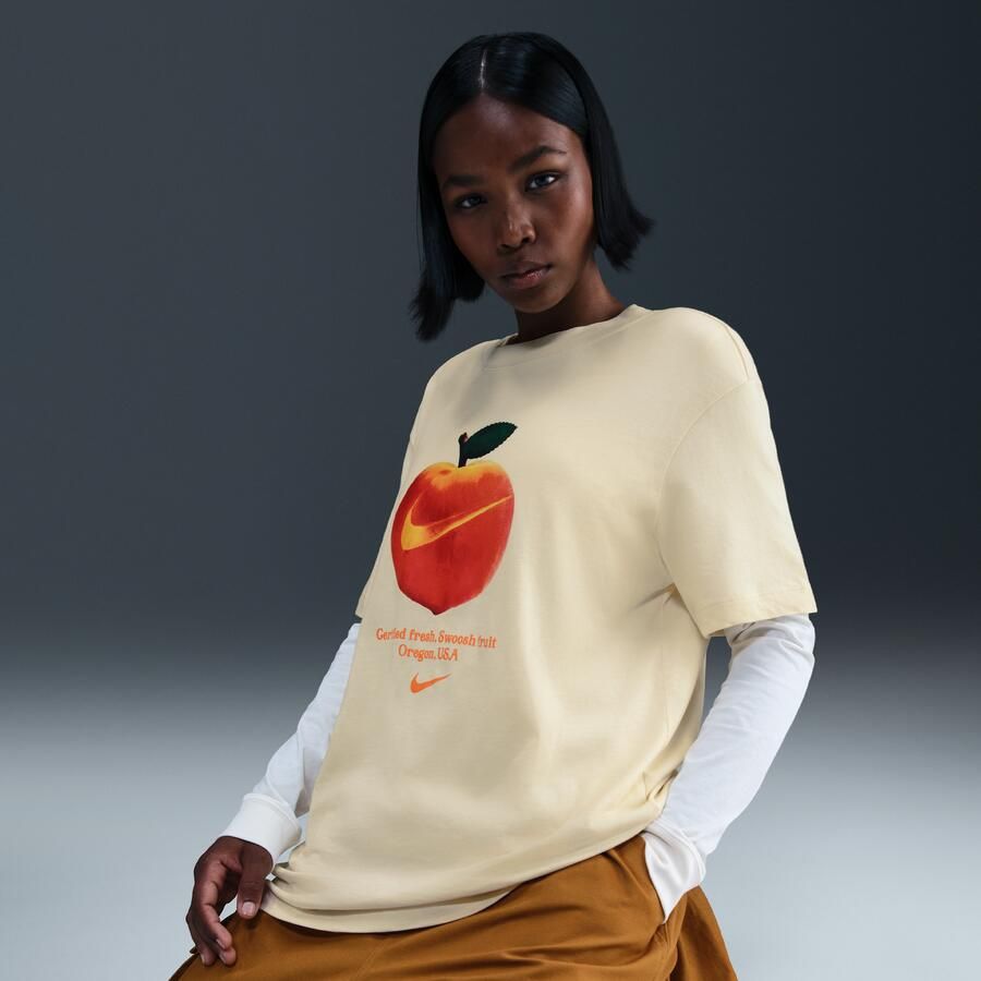 Nike T-shirt voor dames Wit - Foto 2