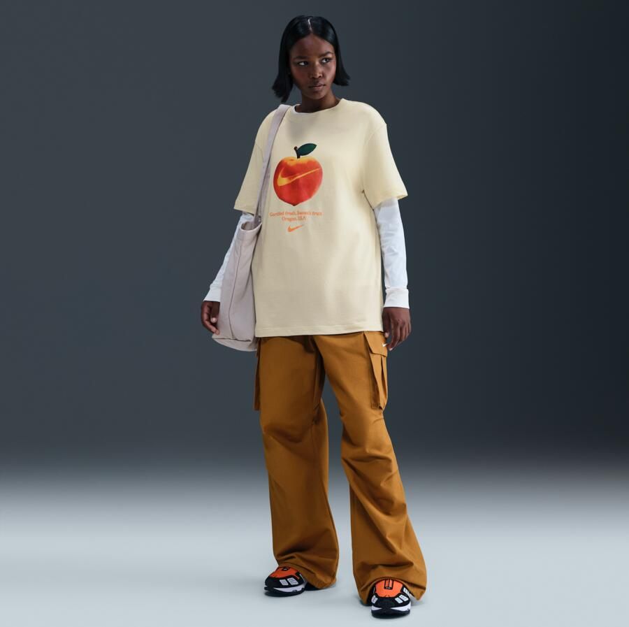 Nike T-shirt voor dames Wit - Foto 3