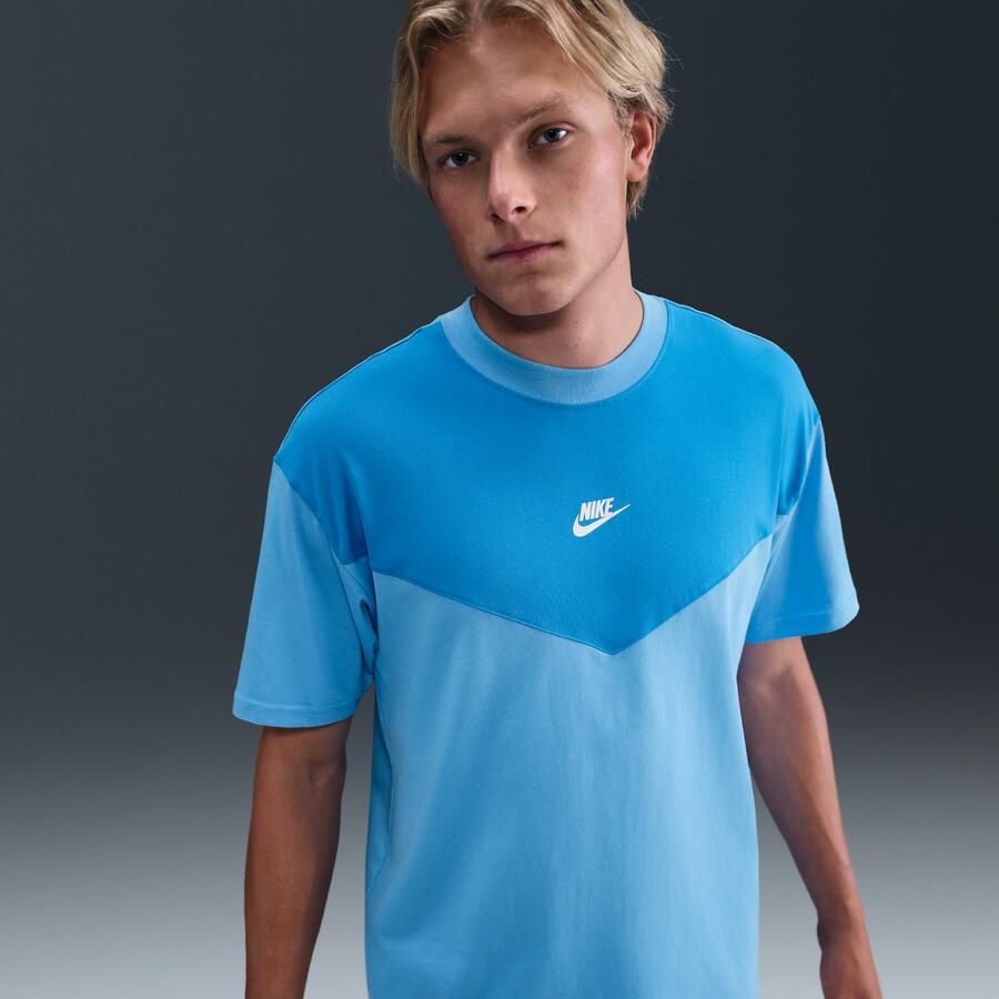 Nike T-shirt voor heren Blauw - Foto 4