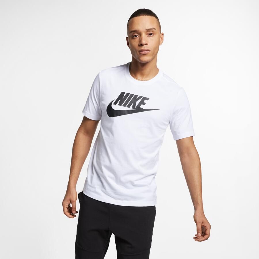 Nike Sportswear Essentials Logo T-shirt T-shirts Kleding white black maat: L beschikbare maaten:XS S M L XL - Foto 4