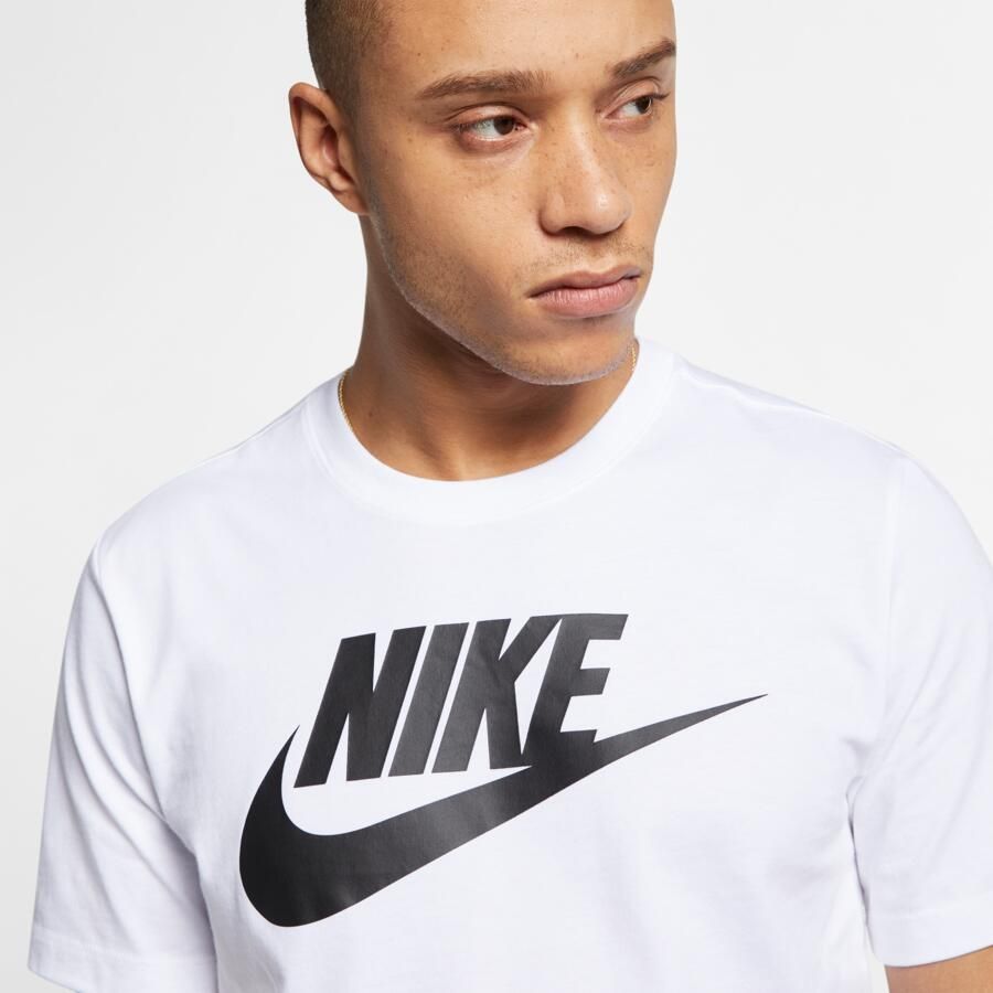 Nike Sportswear Essentials Logo T-shirt T-shirts Kleding white black maat: L beschikbare maaten:XS S M L XL - Foto 2