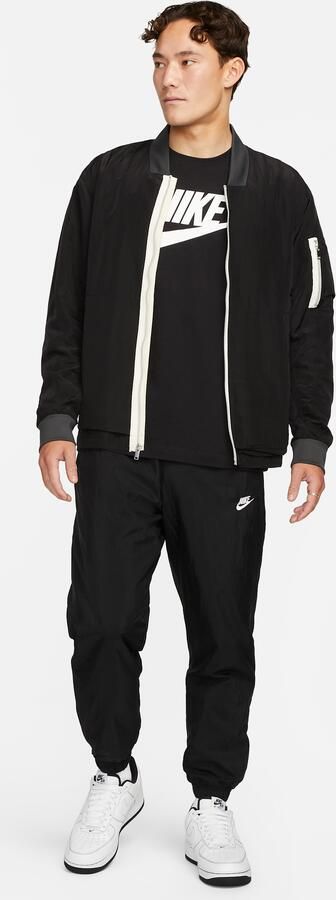 Nike Zwarte Katoenen Oversized T-shirts en Polos Black Unisex - Foto 9
