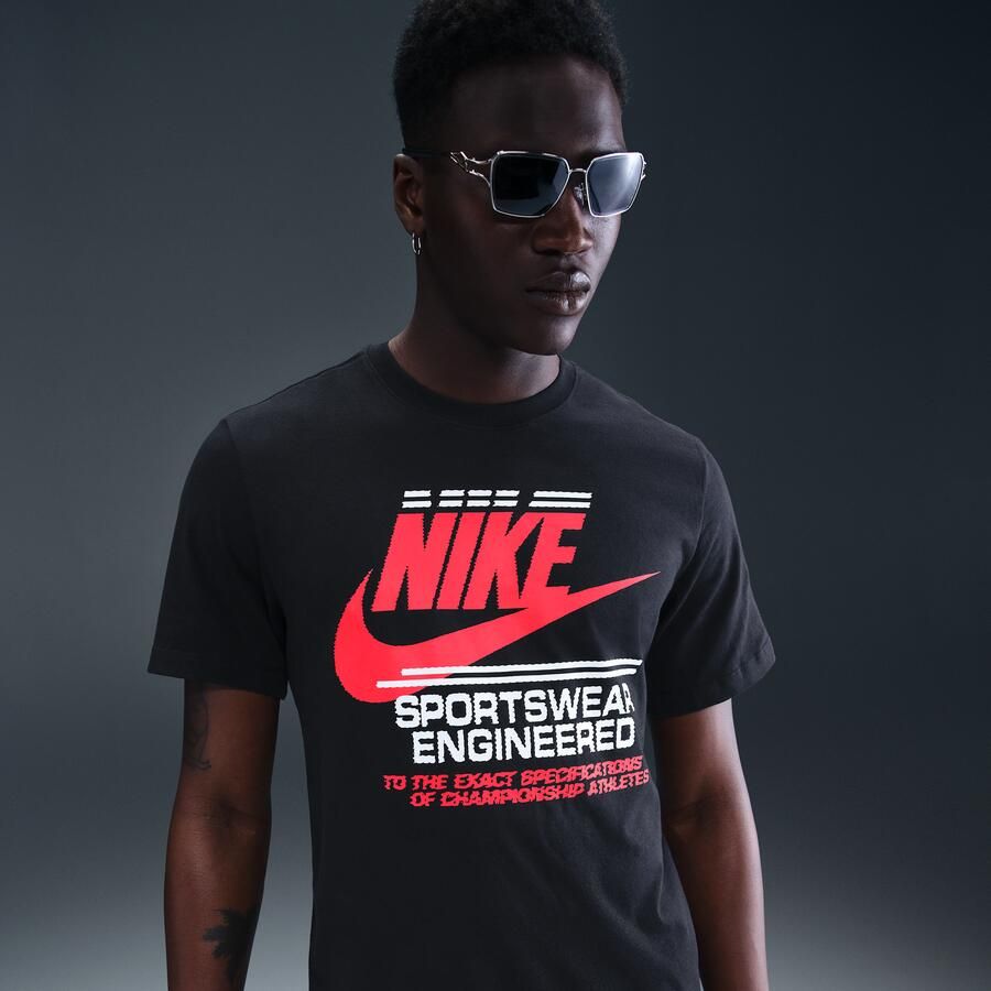 Nike Sportswear T-shirt voor heren Zwart - Foto 4