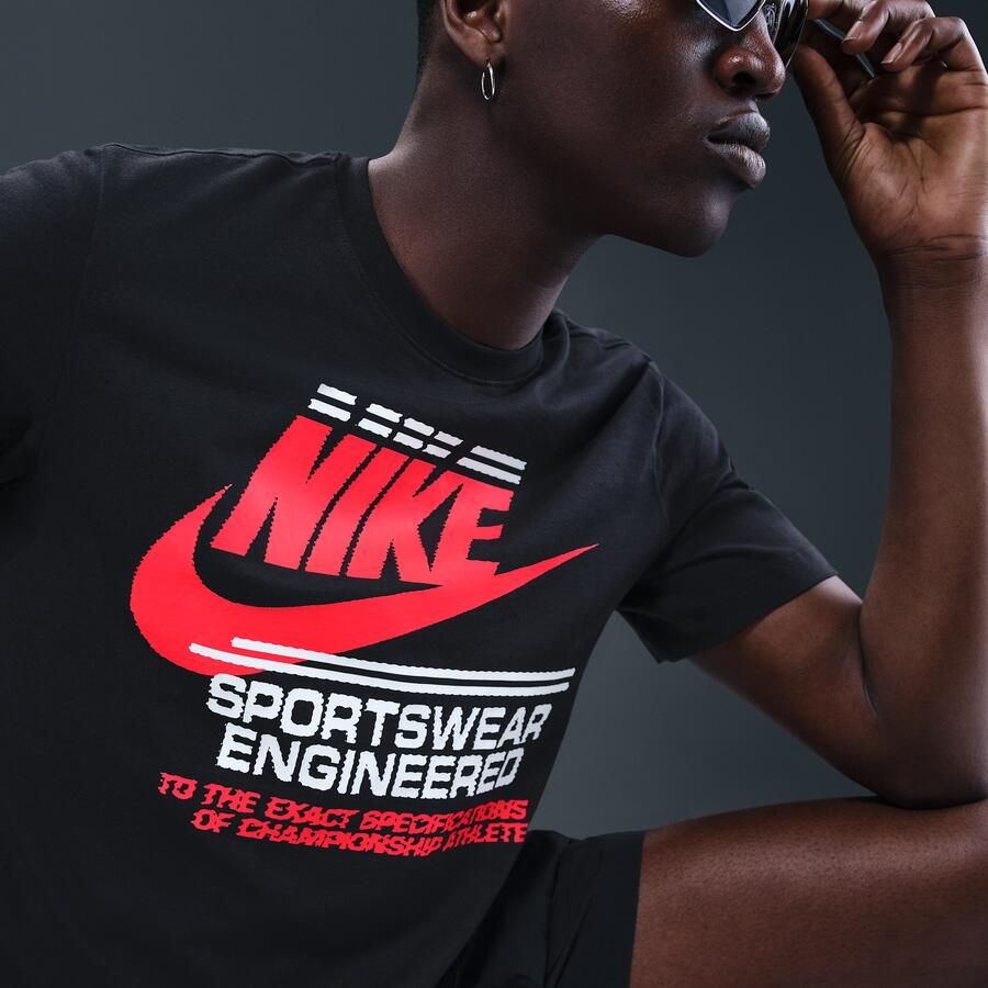 Nike Sportswear T-shirt voor heren Zwart - Foto 2