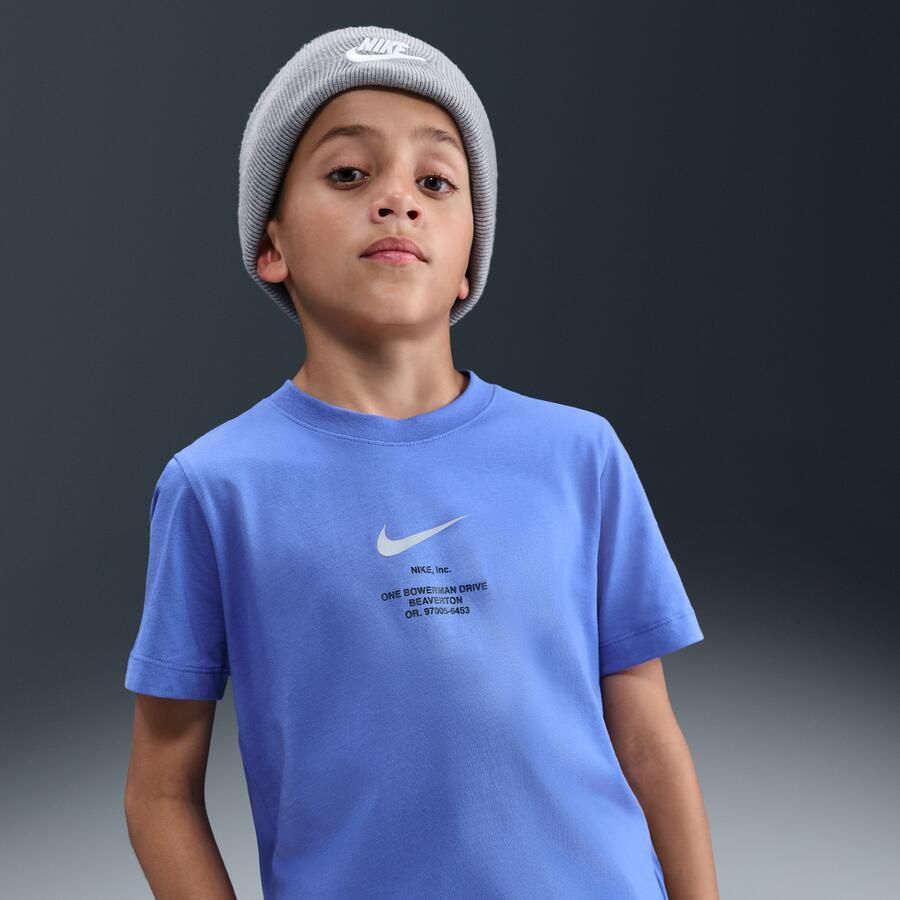 Nike T-shirt voor jongens Blauw - Foto 4
