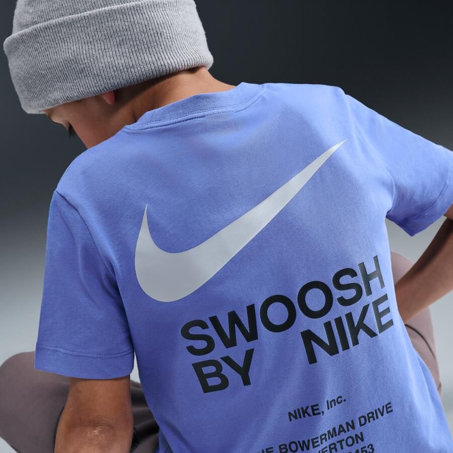 Nike T-shirt voor jongens Blauw