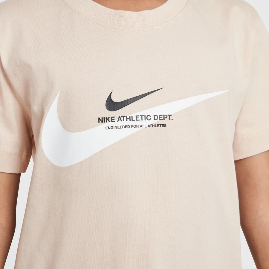Nike Sportswear T-shirt voor jongens Bruin