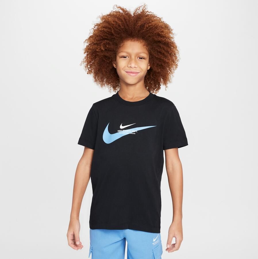 Nike T-shirt voor jongens Zwart - Foto 3