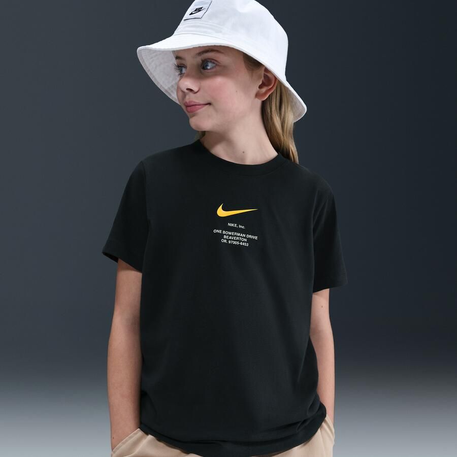 Nike T-shirt voor jongens Zwart - Foto 4