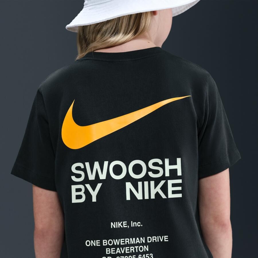 Nike T-shirt voor jongens Zwart