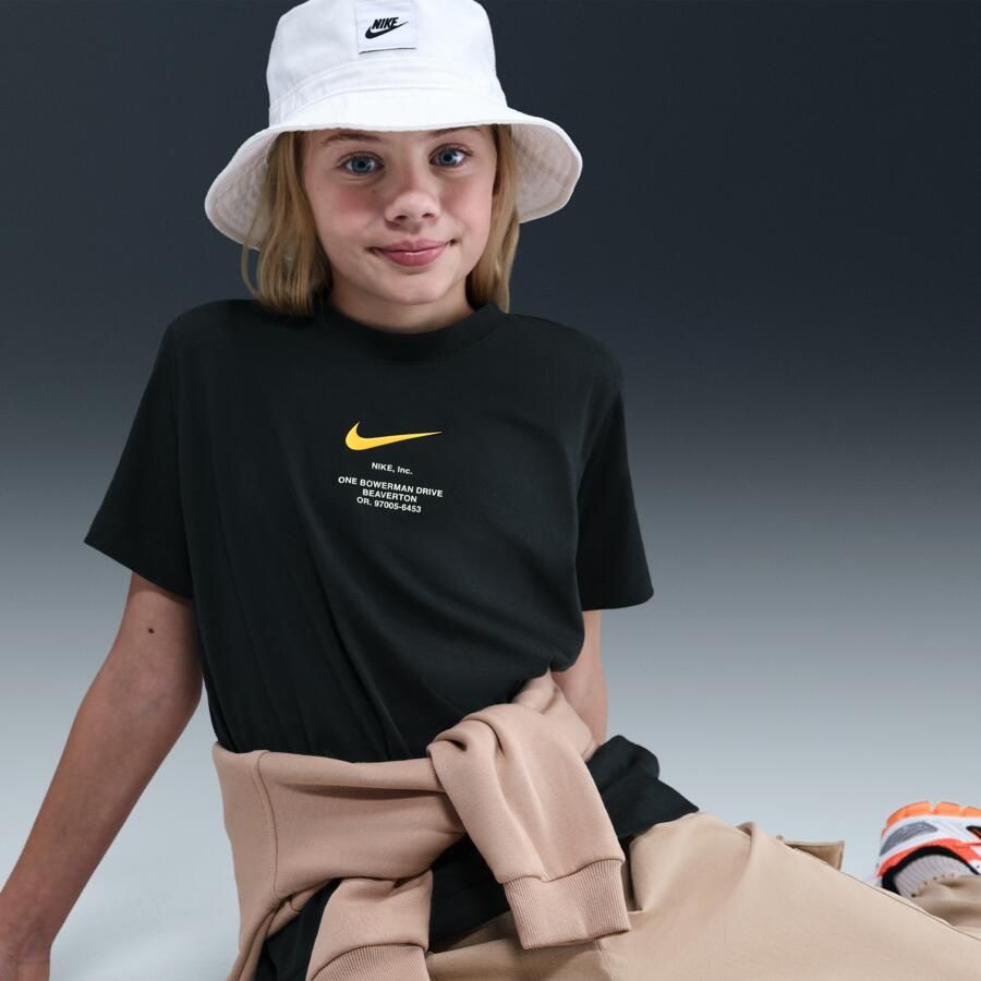 Nike T-shirt voor jongens Zwart - Foto 2