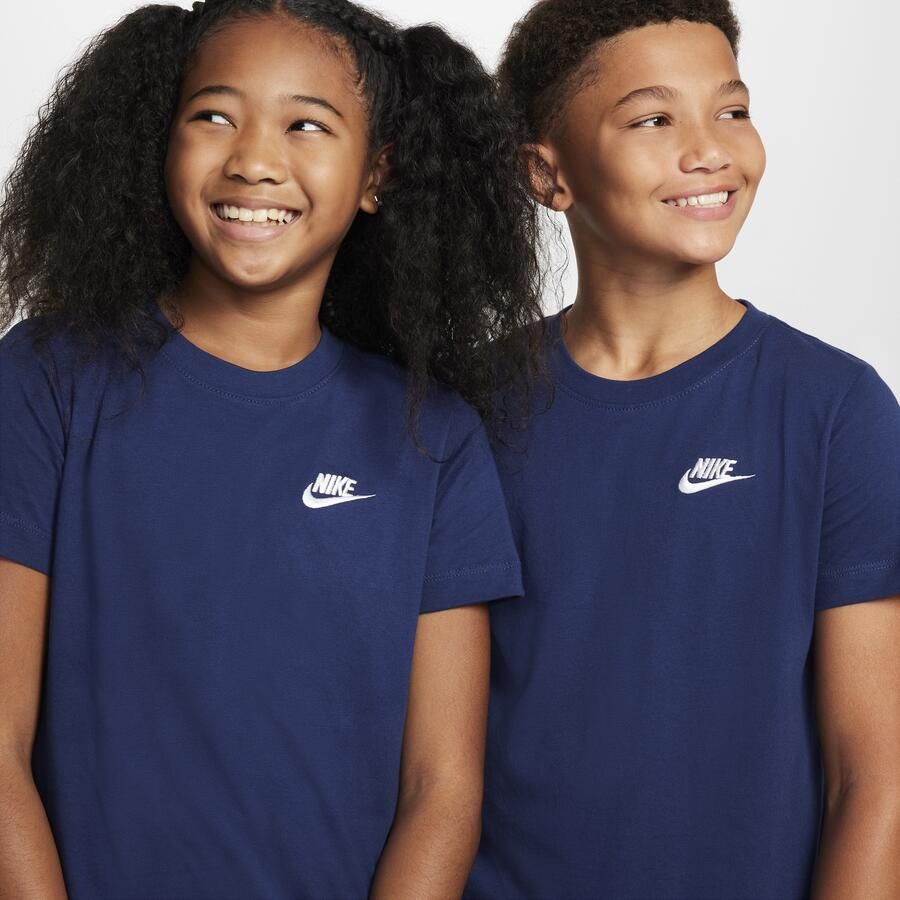 Nike T-shirt voor kids Blauw