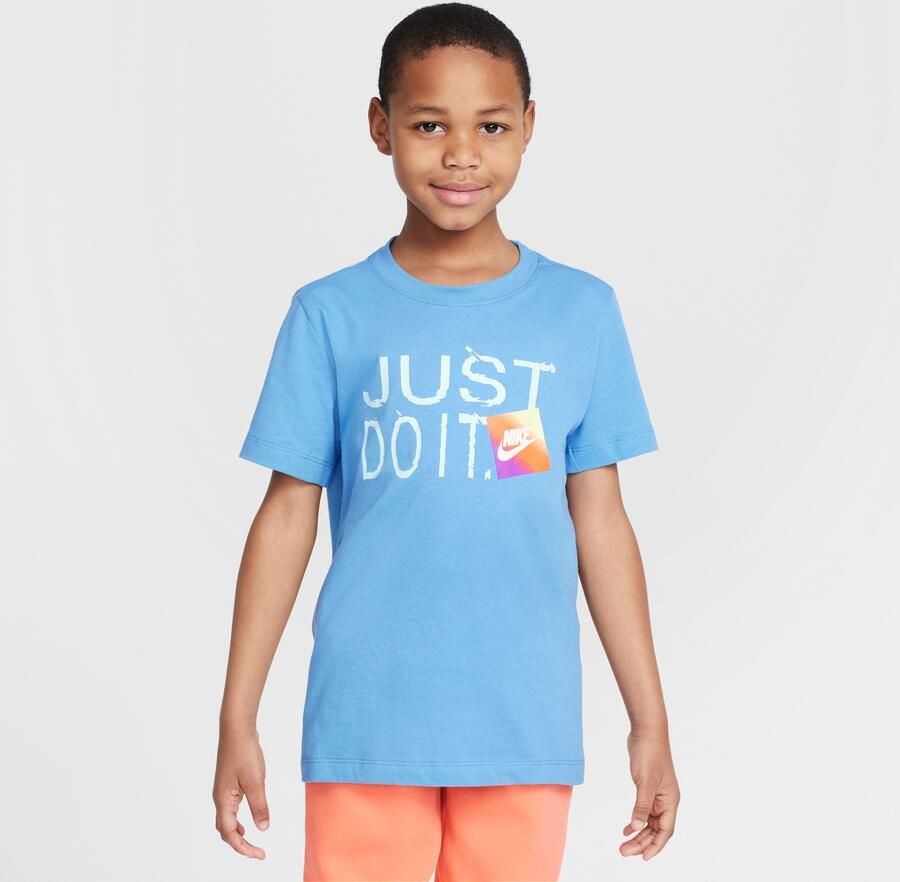 Nike Sportswear T-shirt voor kids Blauw - Foto 4