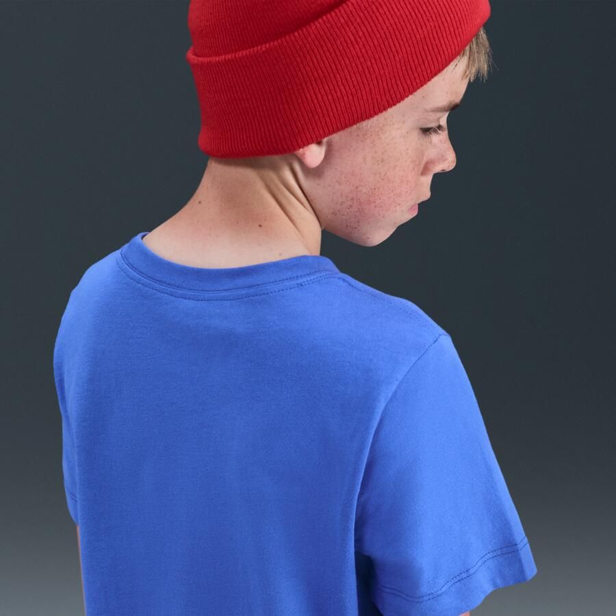 Nike T-shirt voor kids Blauw