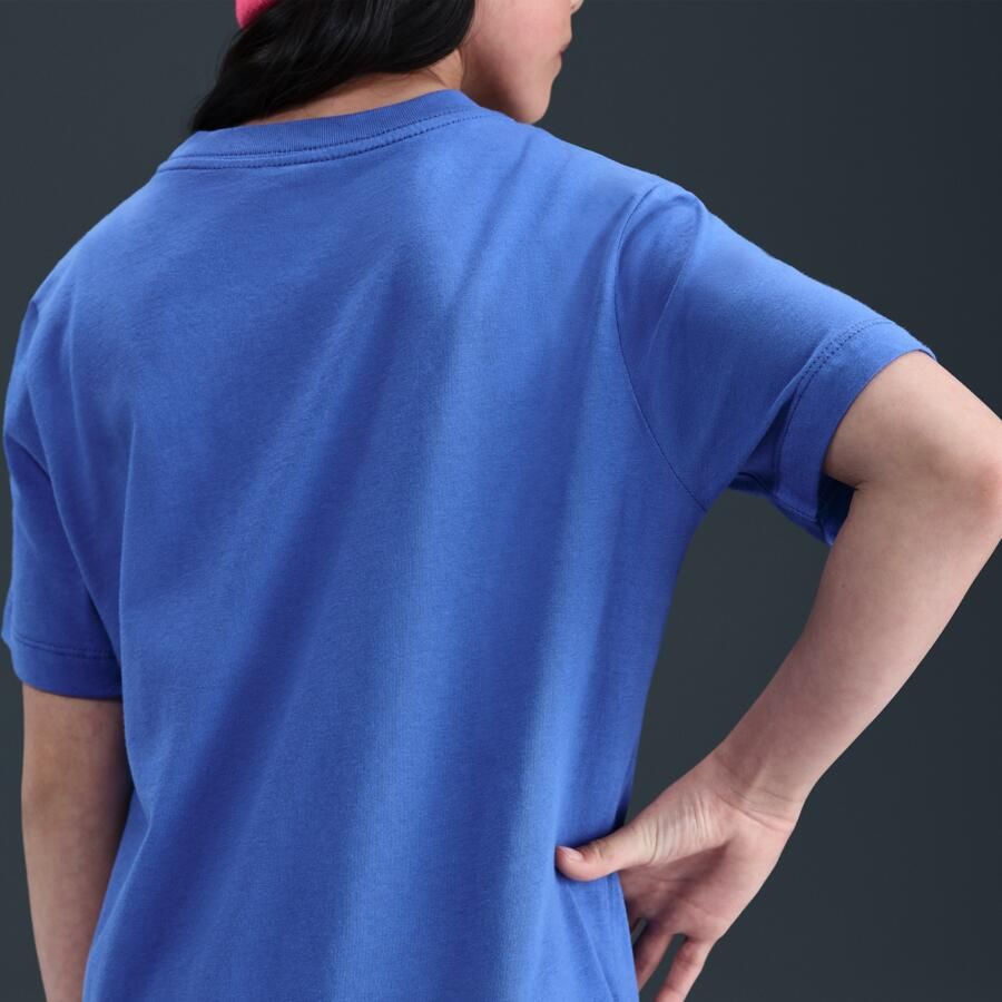 Nike T-shirt voor kids Blauw