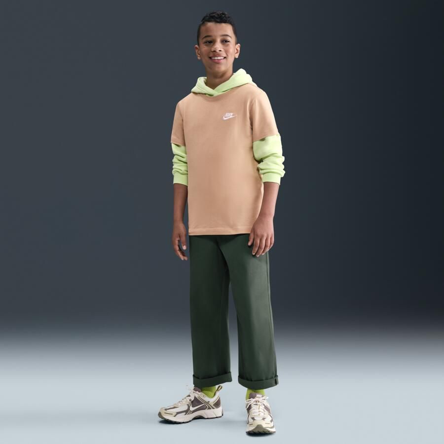 Nike T-shirt voor kids Bruin - Foto 3