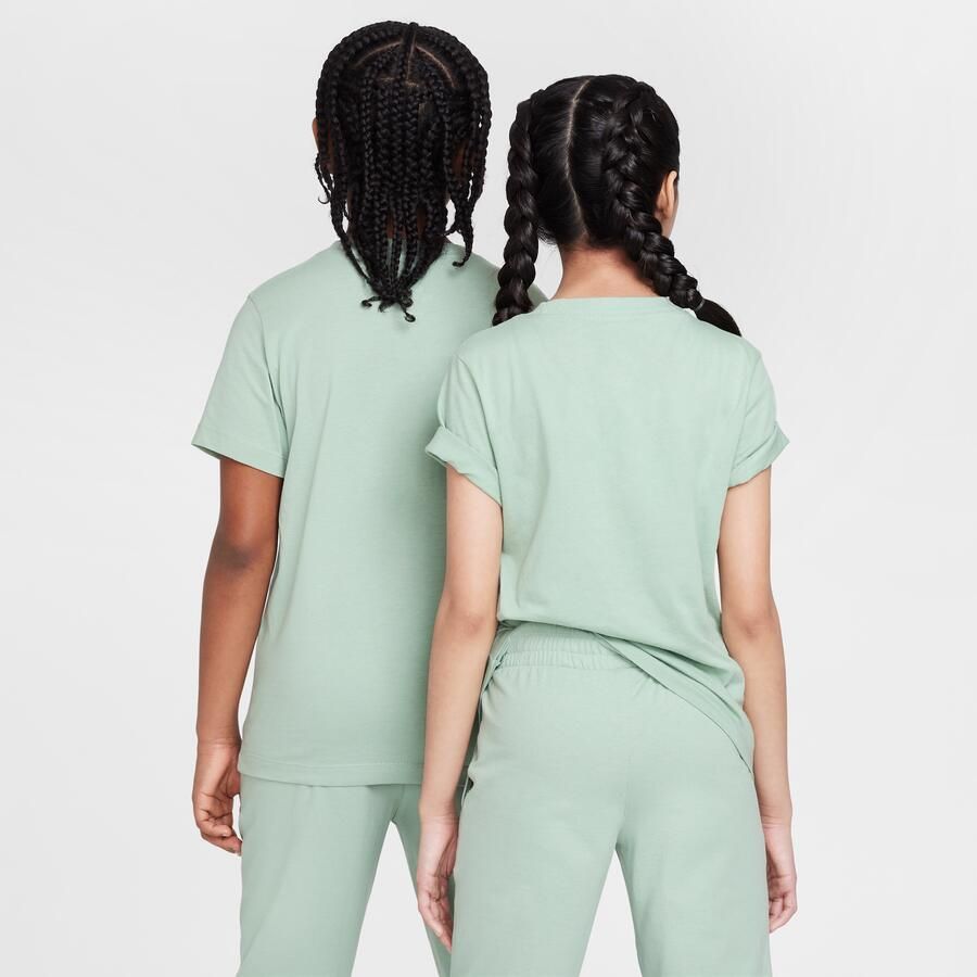 Nike T-shirt voor kids Groen