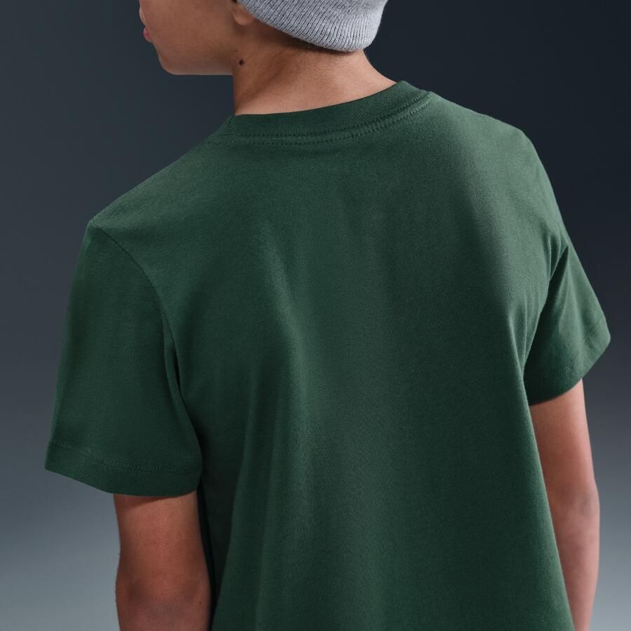 Nike T-shirt voor kids Groen