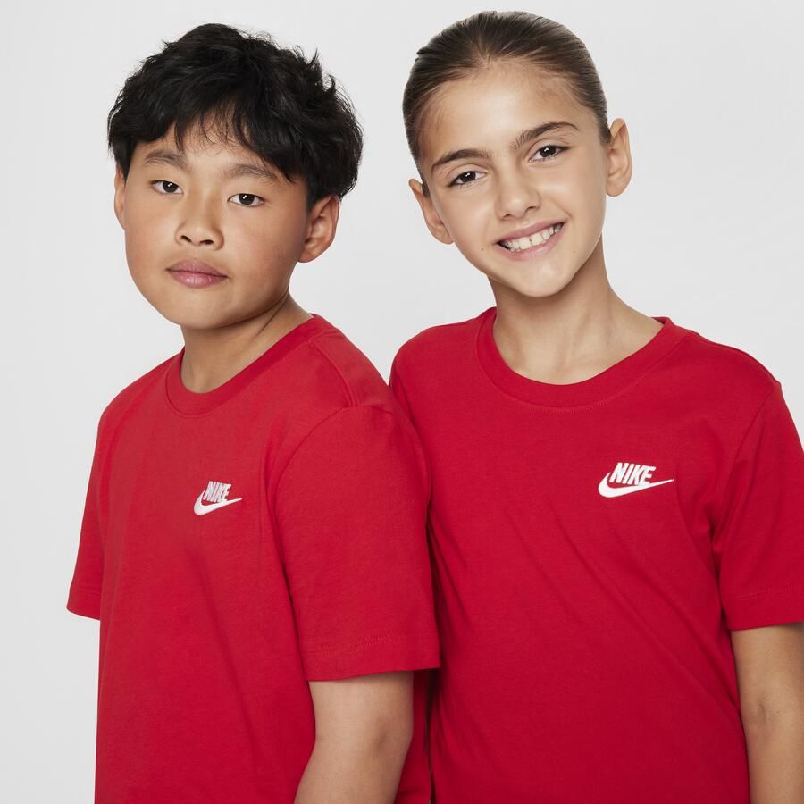 Nike T-shirt voor kids Rood