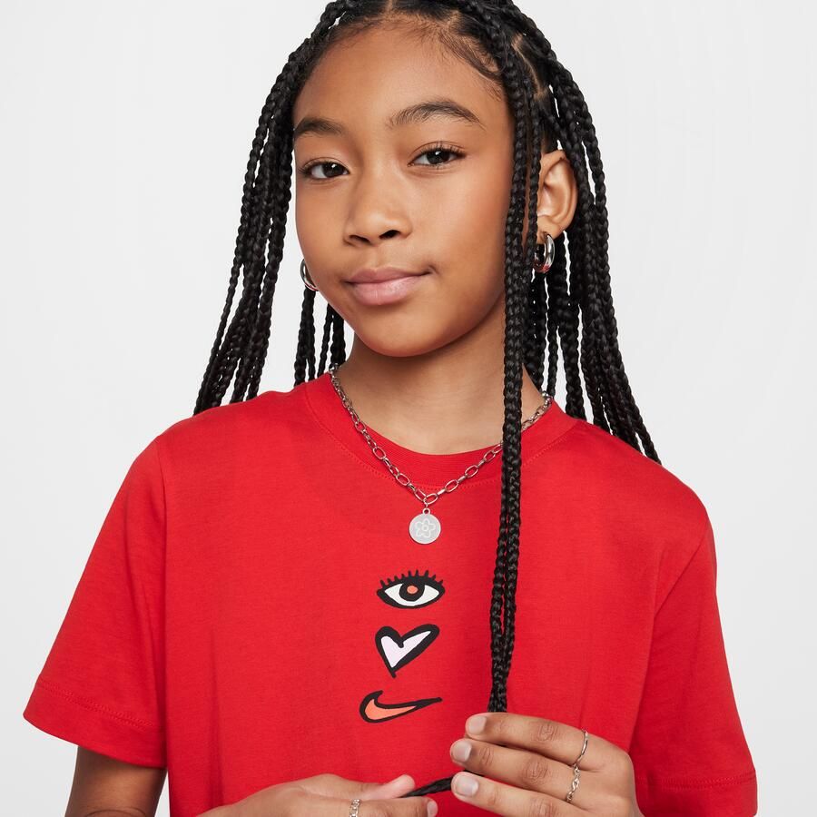 Nike Sportswear T-shirt voor kids Rood