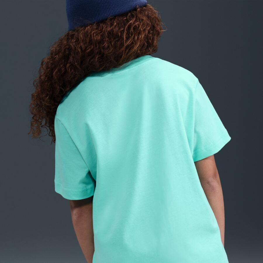 Nike T-shirt voor meisjes Groen